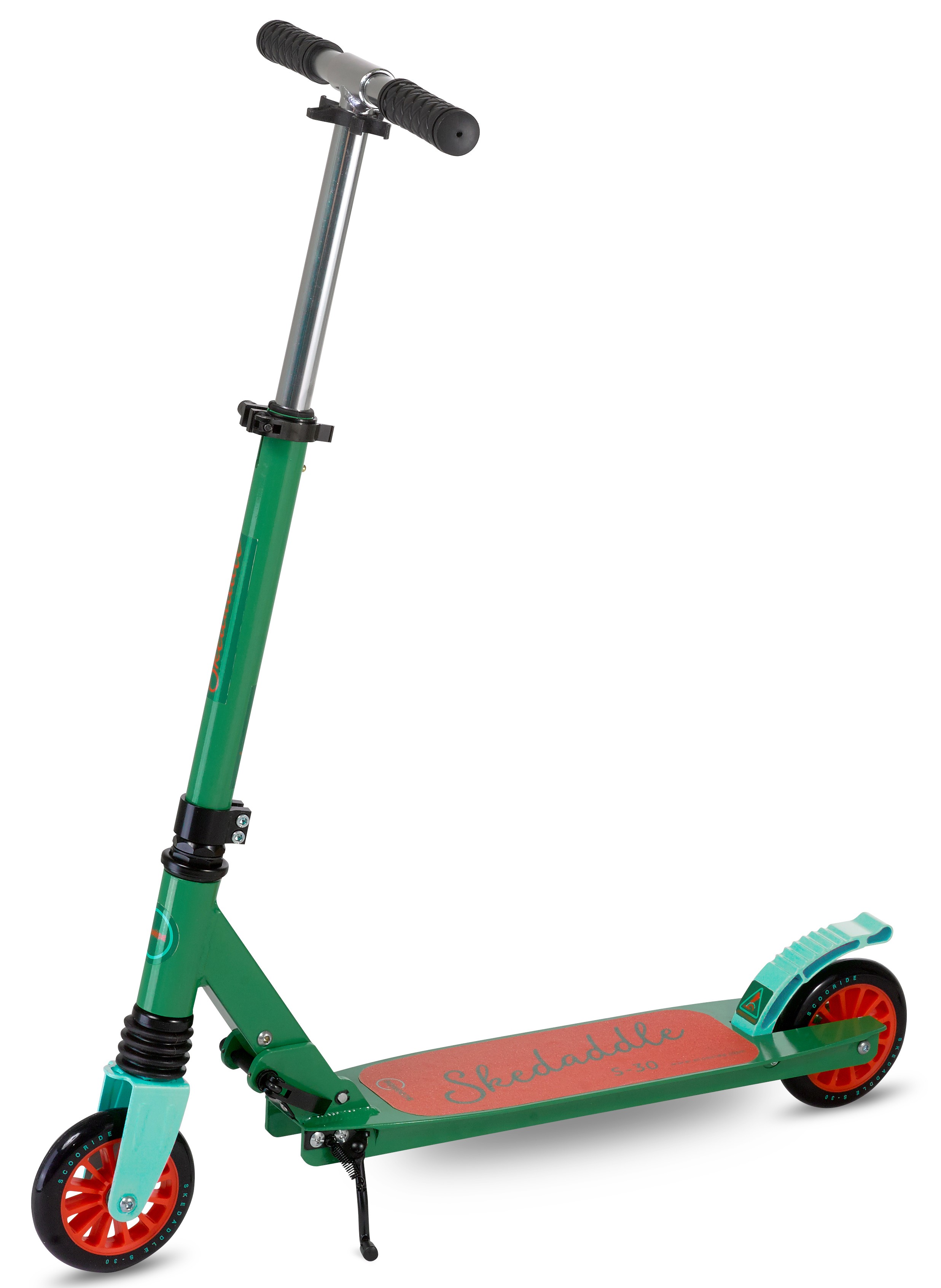 Monopattino per Bambini Pieghevole - Stunt Urban Scooter Freestyle Professionale | Verde