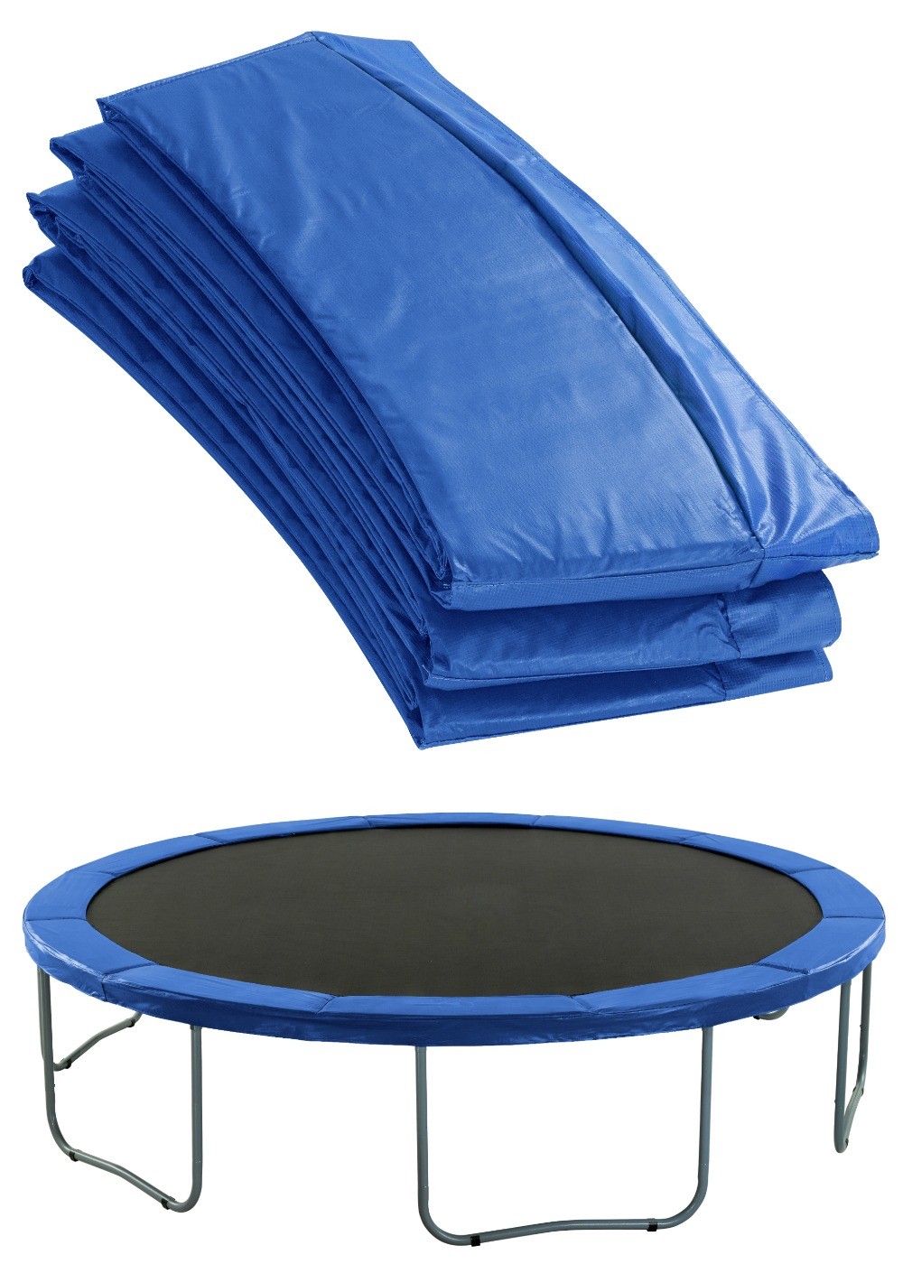 Copertura Bordo di Protezione | Copri Molle di Ricambio per Trampolino Elastico da 229 cm | Blu