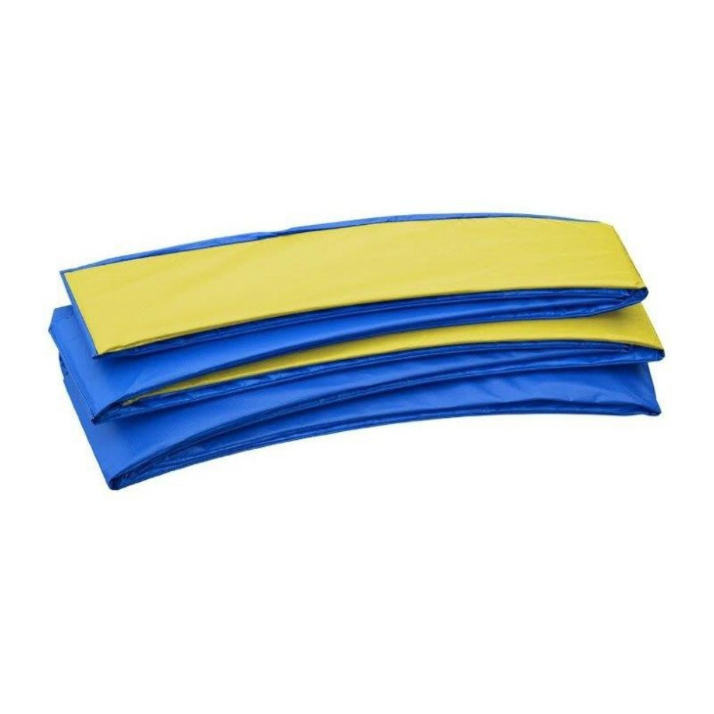 Copertura Bordo di Protezione | Copri Molle per Trampolino Elastico Rettangolare Upper Bounce 457 x 274 cm | Blu Giallo