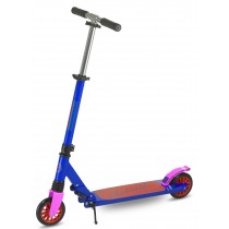 Monopattino per Bambini Pieghevole - Stunt Urban Scooter Freestyle Professionale a Spinta | Blu